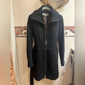 Marc New York Black Trench Coat